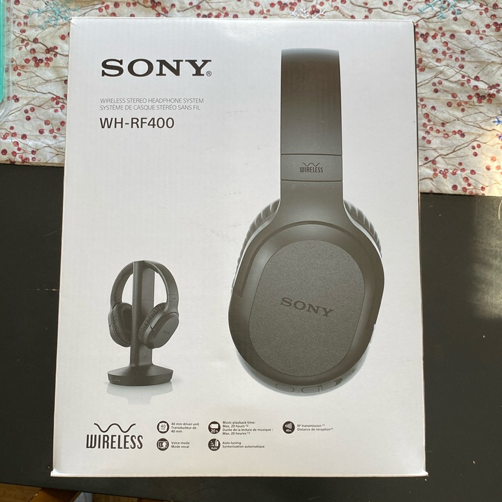 Sony WH-RF400 Wireless Stereo Headphones